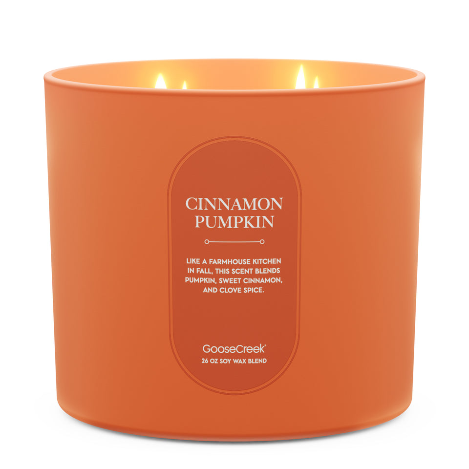 Cinnamon Pumpkin High Intensity 4-Wick 26oz Candle