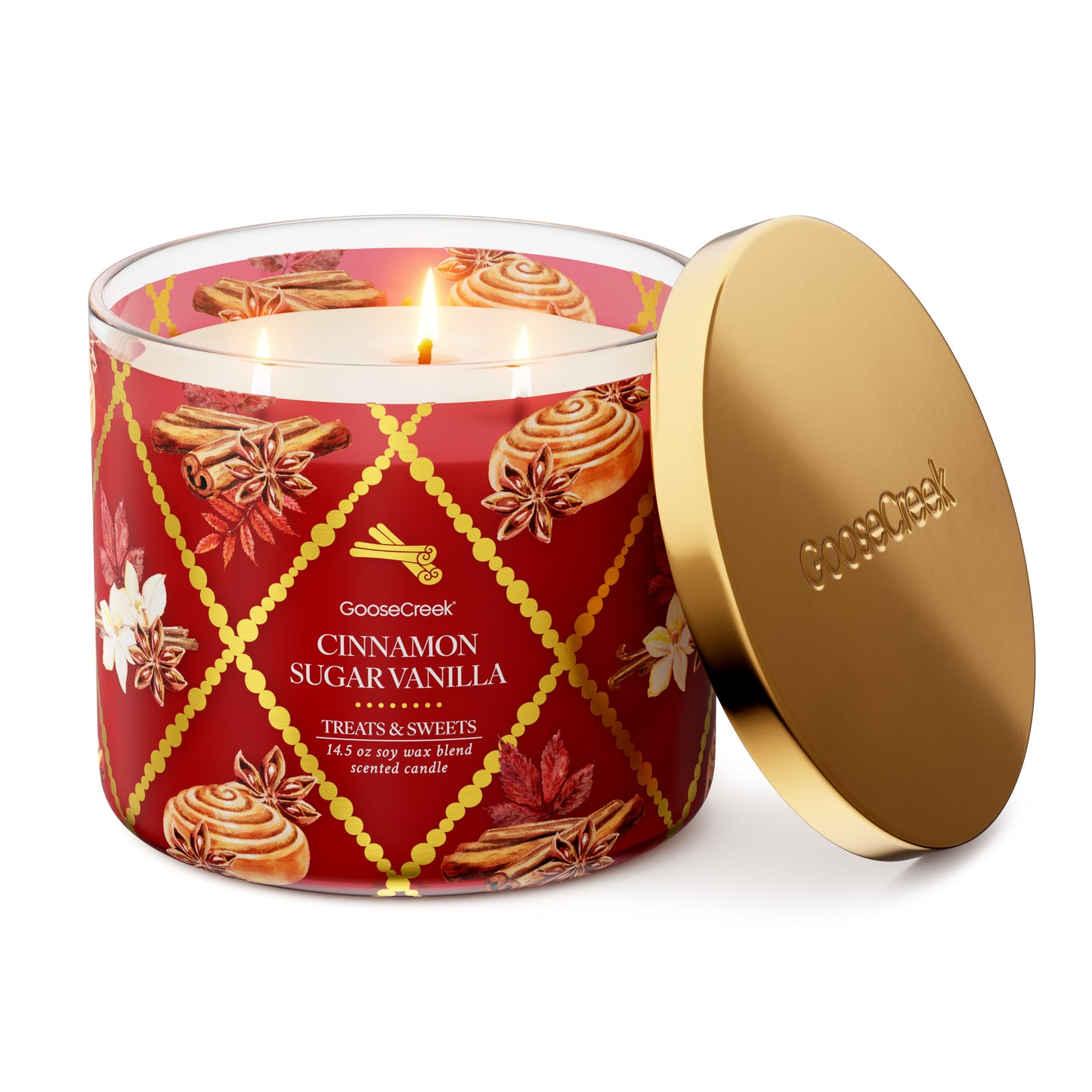Cinnamon Sugar Vanilla 3-Wick Candle