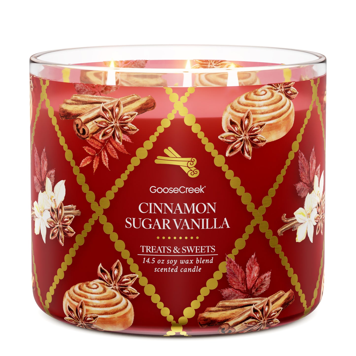 Cinnamon Sugar Vanilla 3-Wick Candle