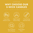 Load image into Gallery viewer, Citrus &amp;amp; Basil Aromatherapy Large 3-Wick Candle
