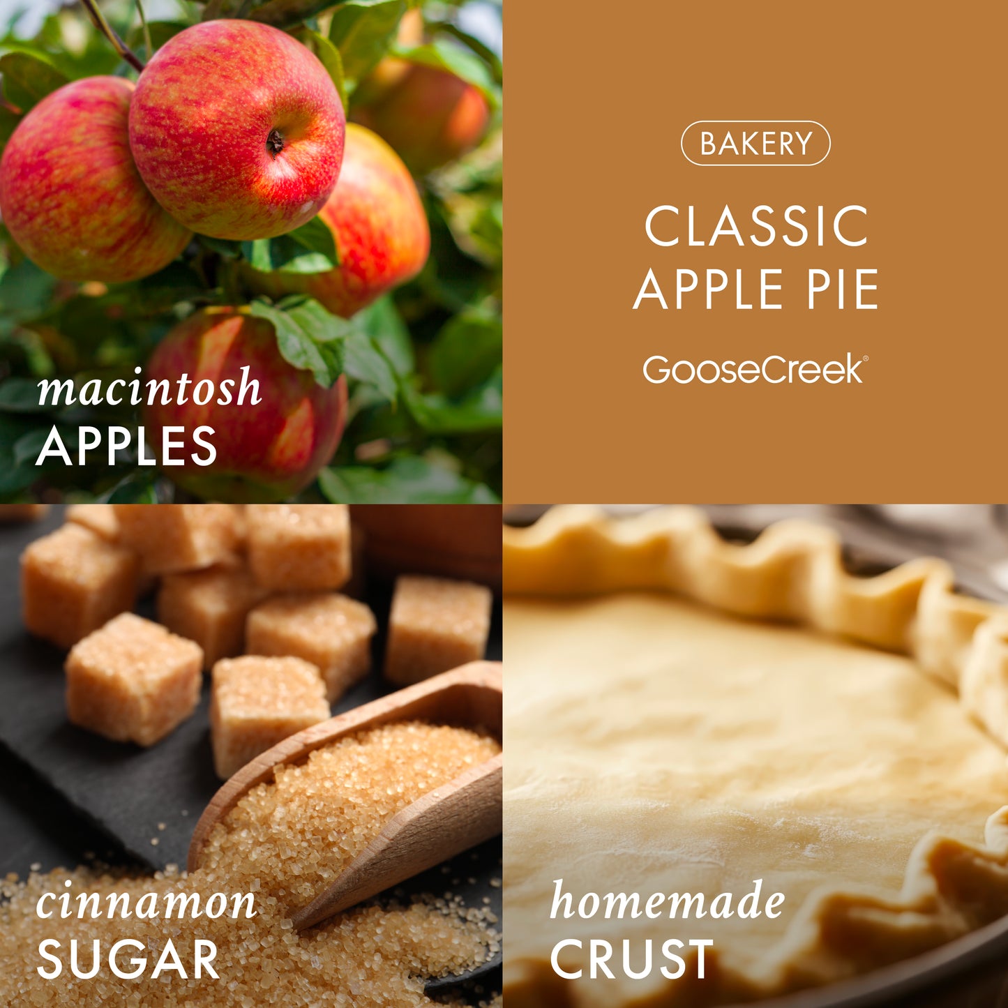 Classic Apple Pie 3-Wick Candle