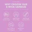 Load image into Gallery viewer, Cliffside Sea Spray 3-Wick Candle
