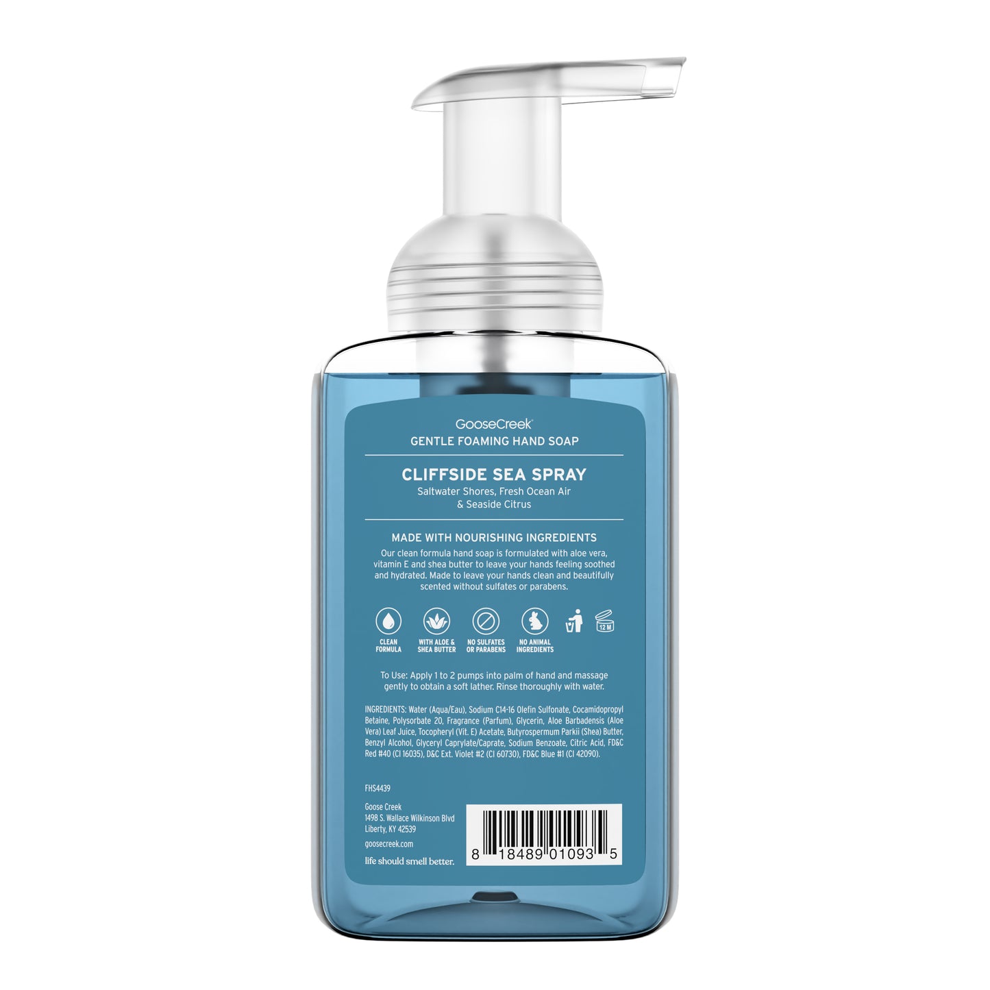 Cliffside Sea Spray Lush Foaming Hand Soap