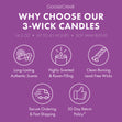 Load image into Gallery viewer, Coconut Beachwood 3-Wick Candle

