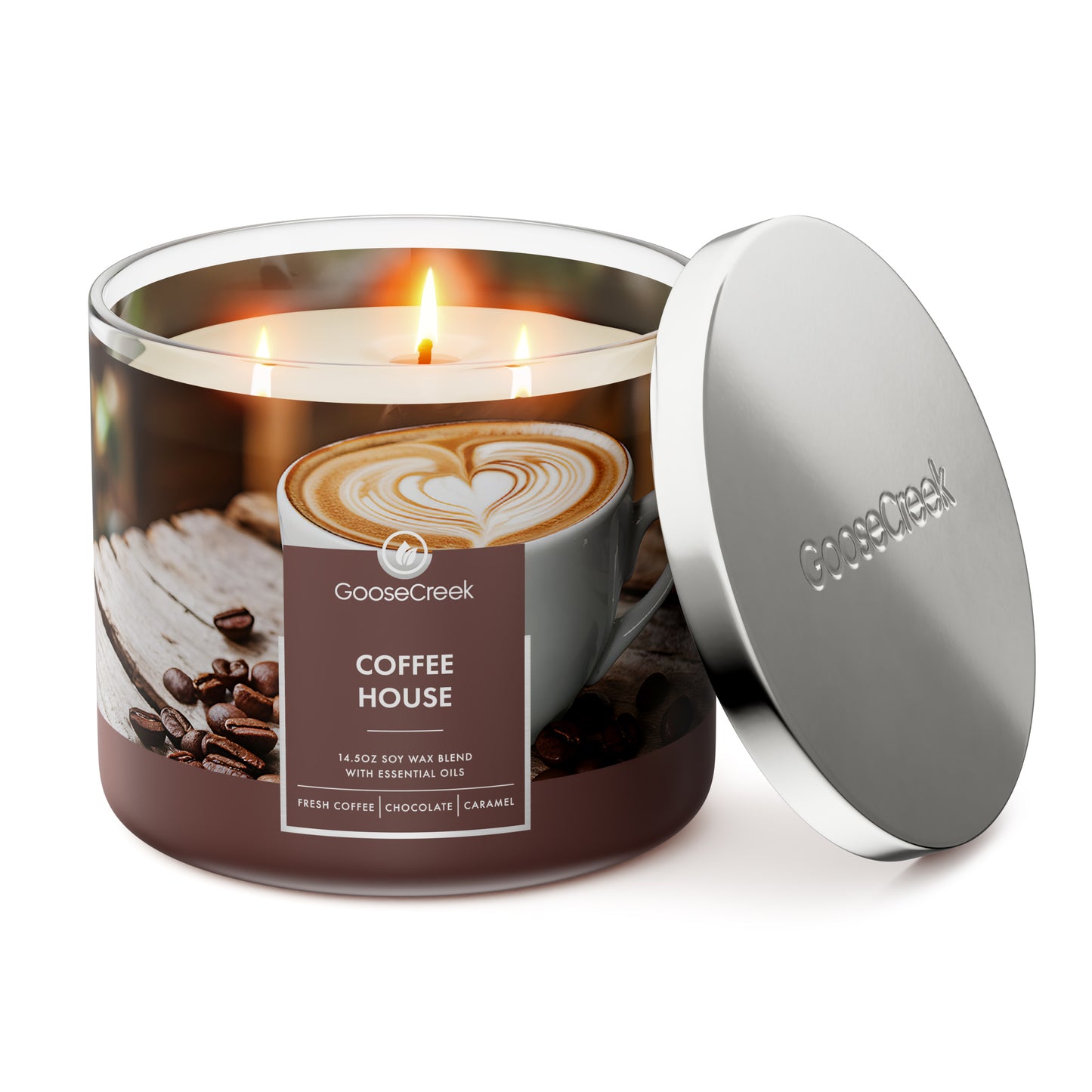 Coffee House 3-Wick Candle