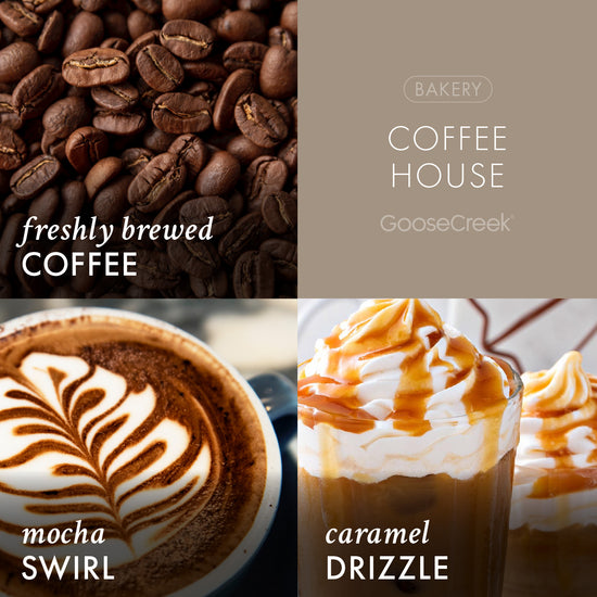 Coffee House Wax Melt - Rich Coffee Beans and Creamy Caramel Scent