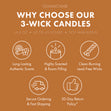 Load image into Gallery viewer, Cookie Butter Ice Cream 3-Wick Candle
