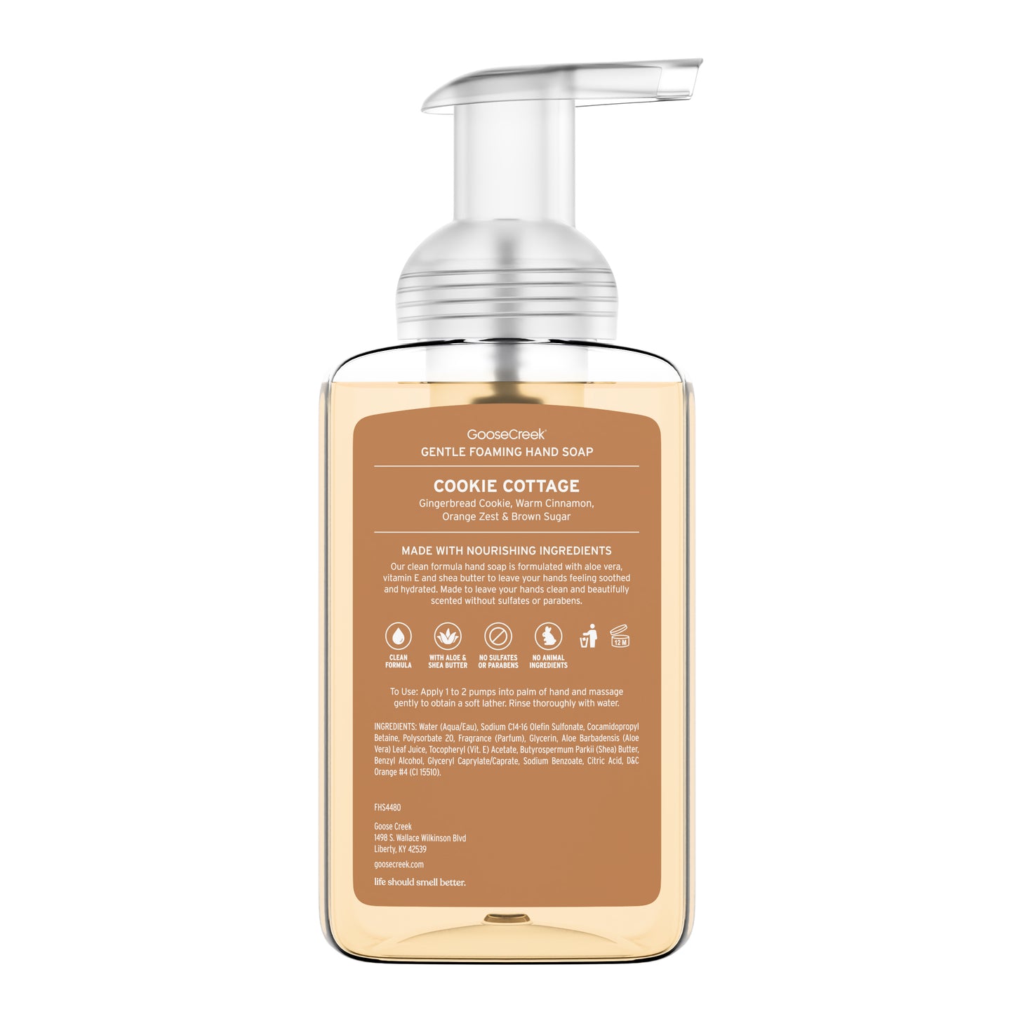 Cookie Cottage Lush Foaming Hand Soap