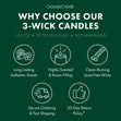 Load image into Gallery viewer, Cool Forest Rainfall 3-Wick Candle
