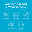 Load image into Gallery viewer, Cool Rain Drops 3-Wick Candle
