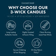 Load image into Gallery viewer, Cool Rain Drops 3-Wick Candle
