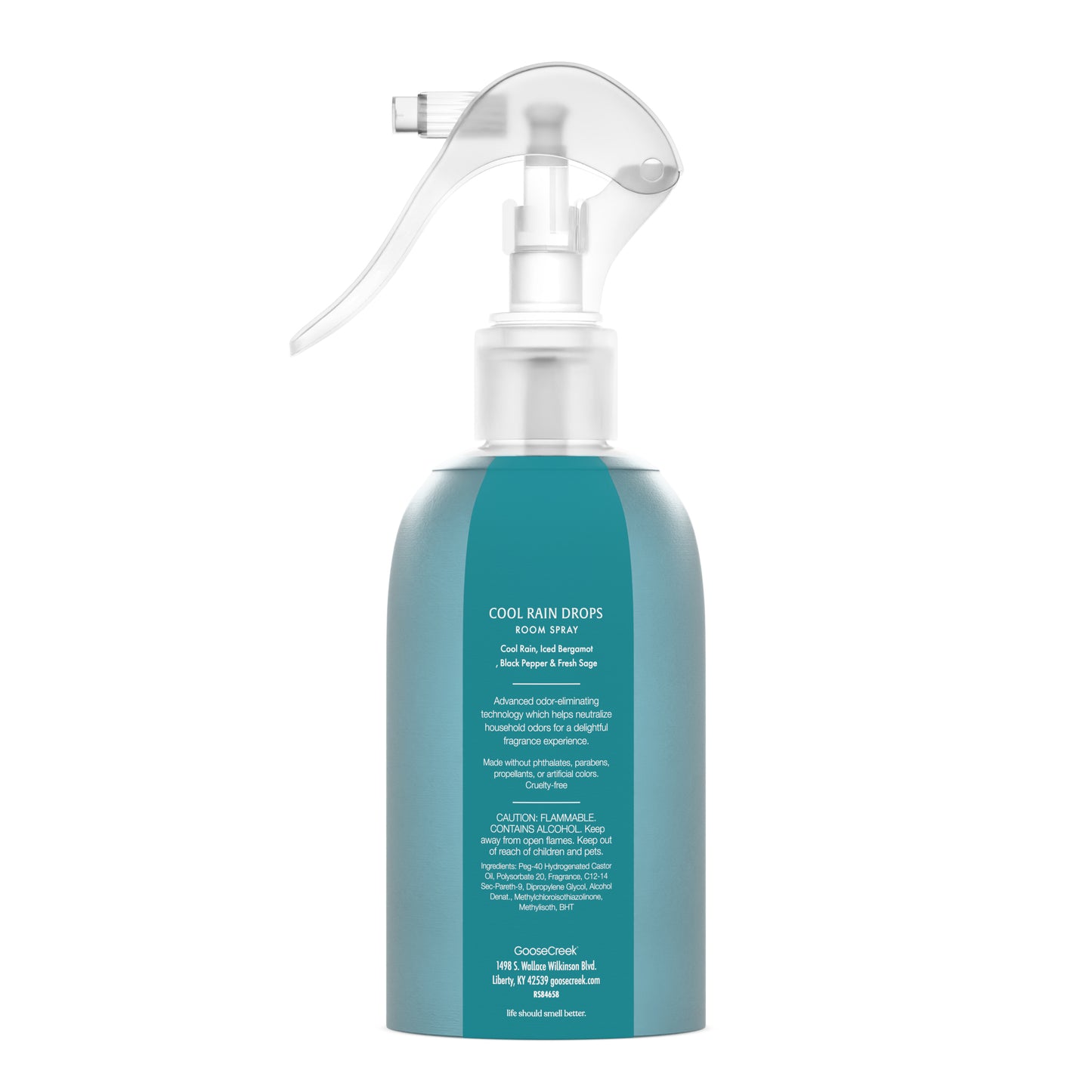 Cool Rain Drops Odor Eliminating Room Spray