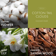 Load image into Gallery viewer, Cotton Tail Clouds 3-Wick Candle
