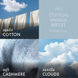 Load image into Gallery viewer, Cotton Vanilla Breeze 3-Wick Candle
