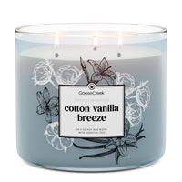 Cotton Vanilla Breeze Odor Eliminating 3-Wick Candle