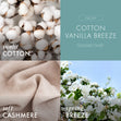 Load image into Gallery viewer, Cotton Vanilla Breeze Odor Eliminating 7oz Single Wick Candle
