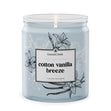 Load image into Gallery viewer, Cotton Vanilla Breeze Odor Eliminating 7oz Single Wick Candle
