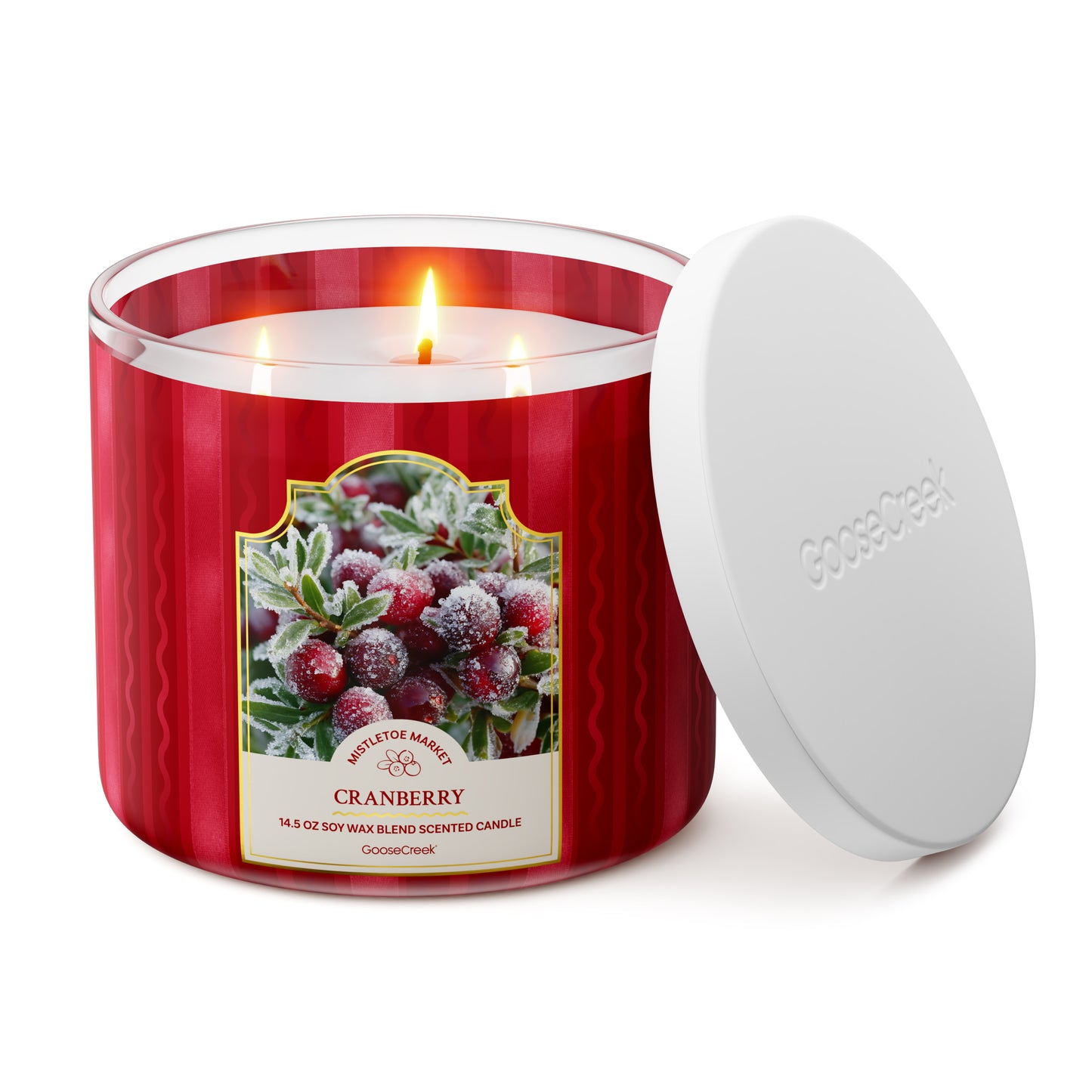 Cranberry 3-Wick Candle