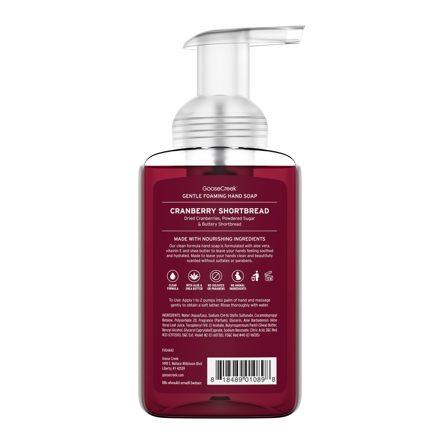 Cranberry Shortbread Lush Foaming Hand Soap