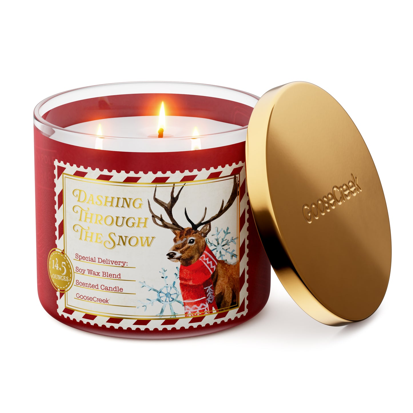Dashing Through the Snow 3-Wick Candle