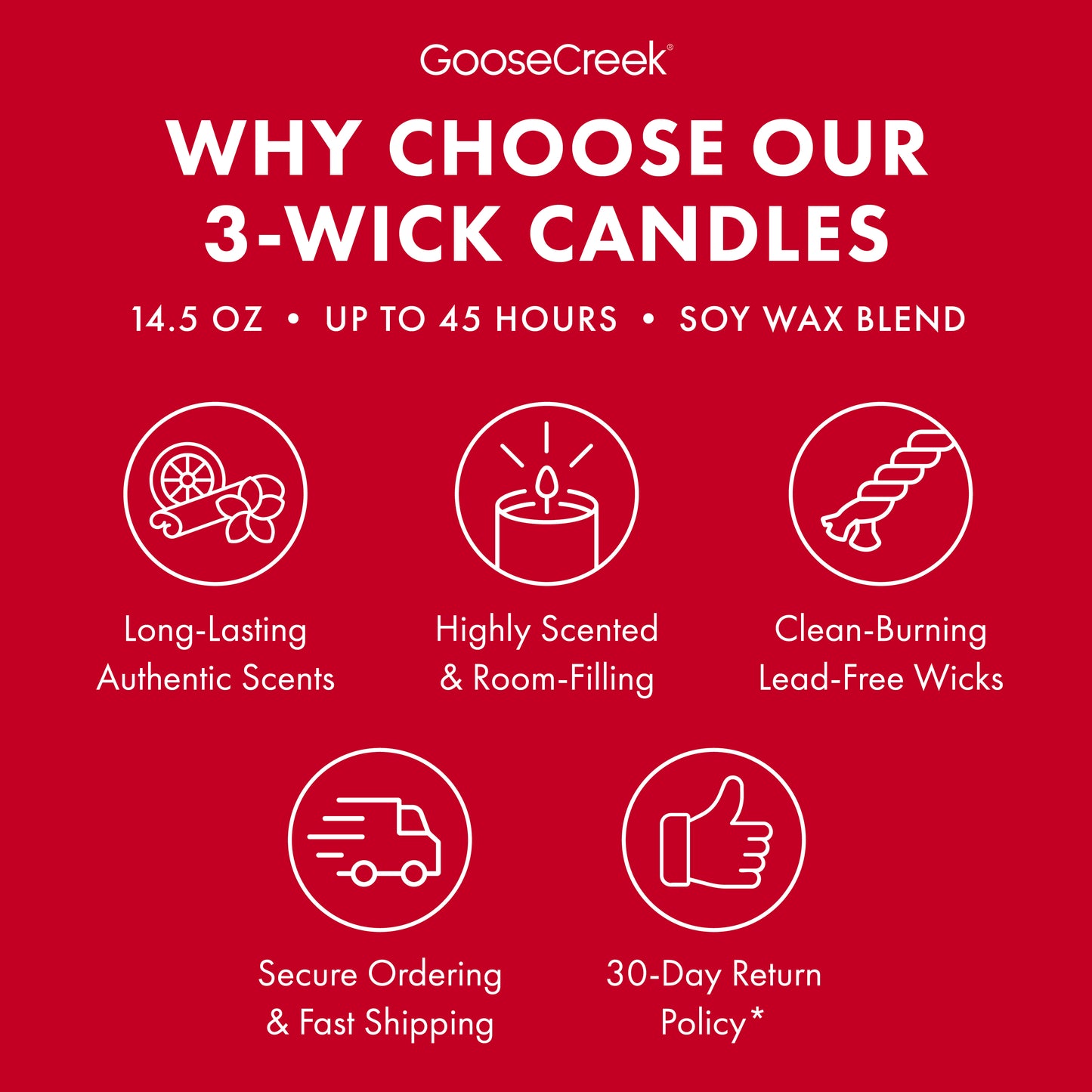 Dashing Through the Snow 3-Wick Candle