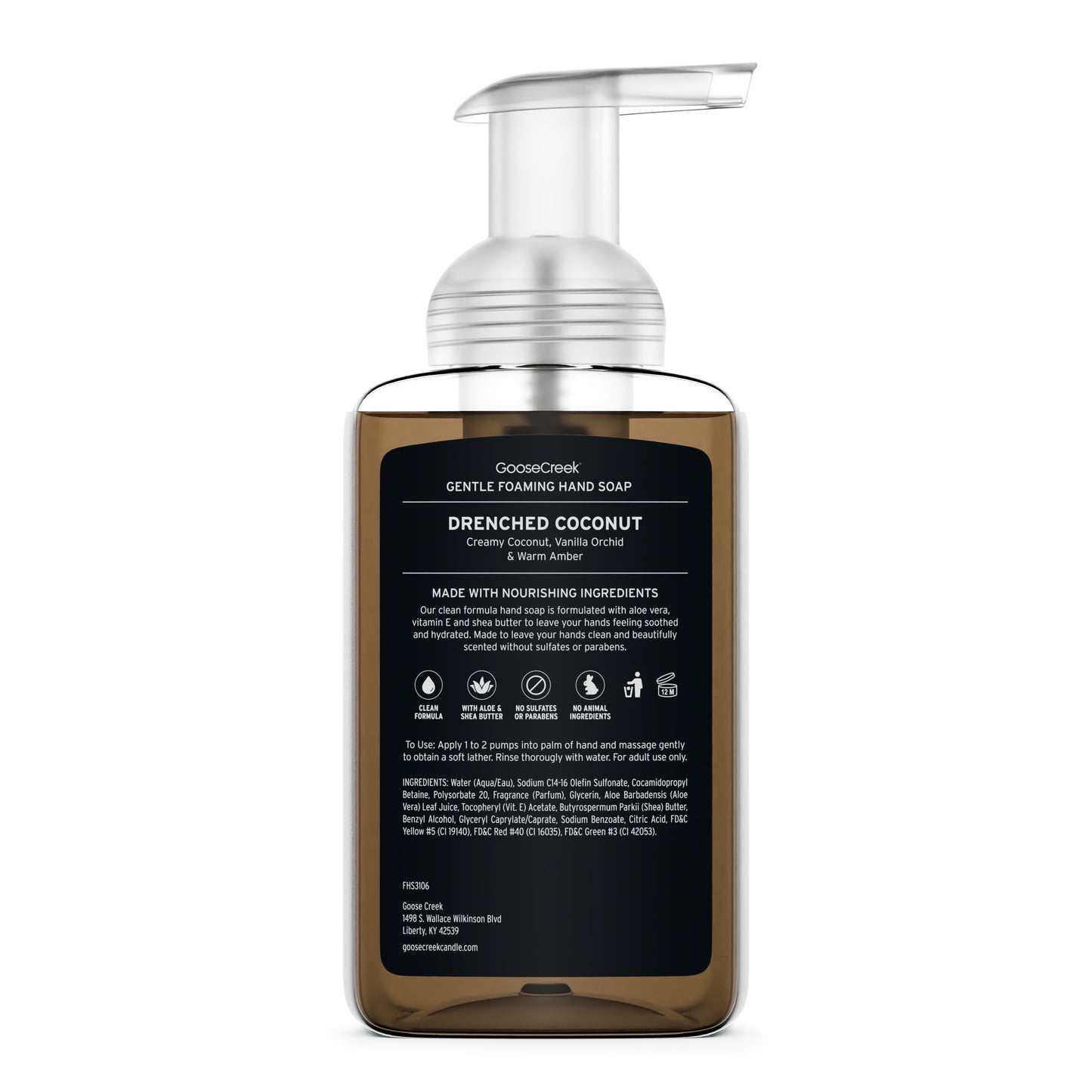 Drenched Coconut Lush Foaming Hand Soap