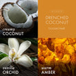 Load image into Gallery viewer, Drenched Coconut Odor Eliminating 3-Wick Candle
