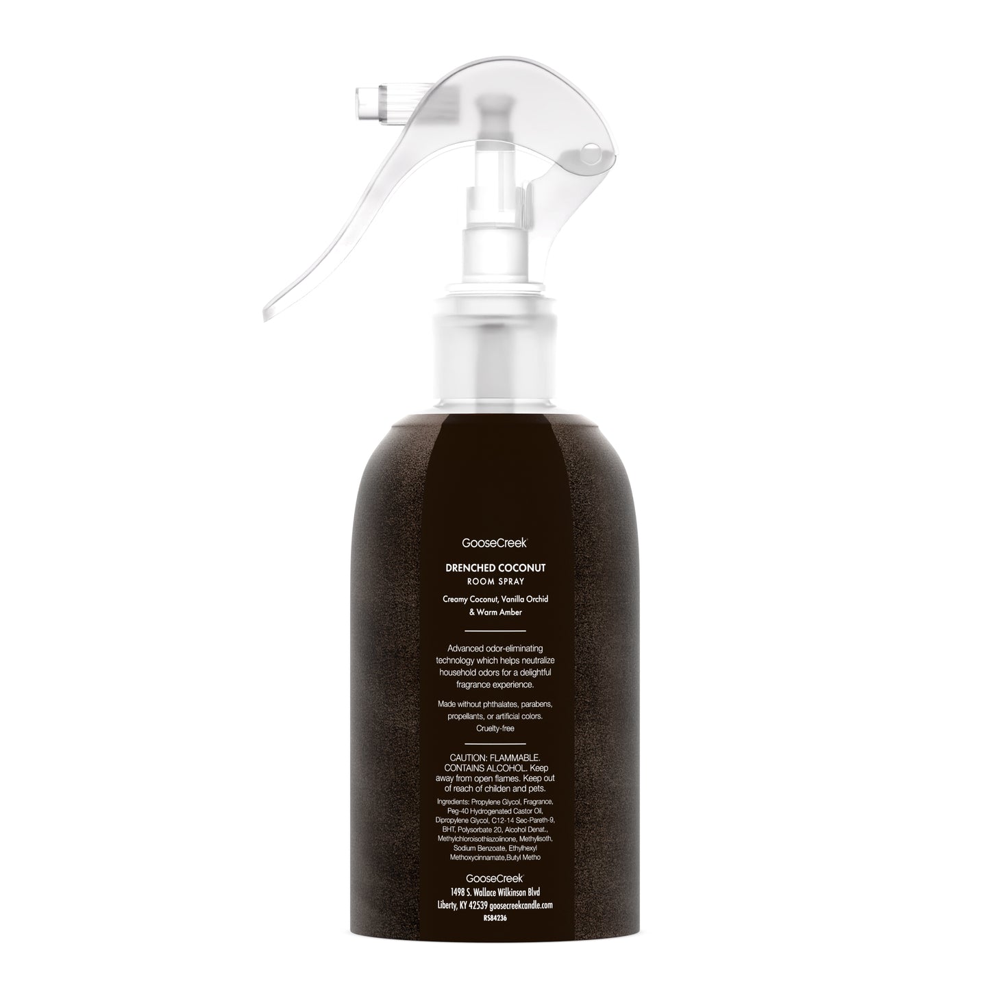 Drenched Coconut Odor Eliminating Room Spray