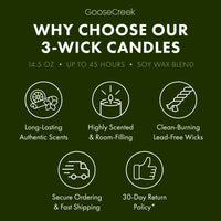 Earth Moss 3-Wick Candle