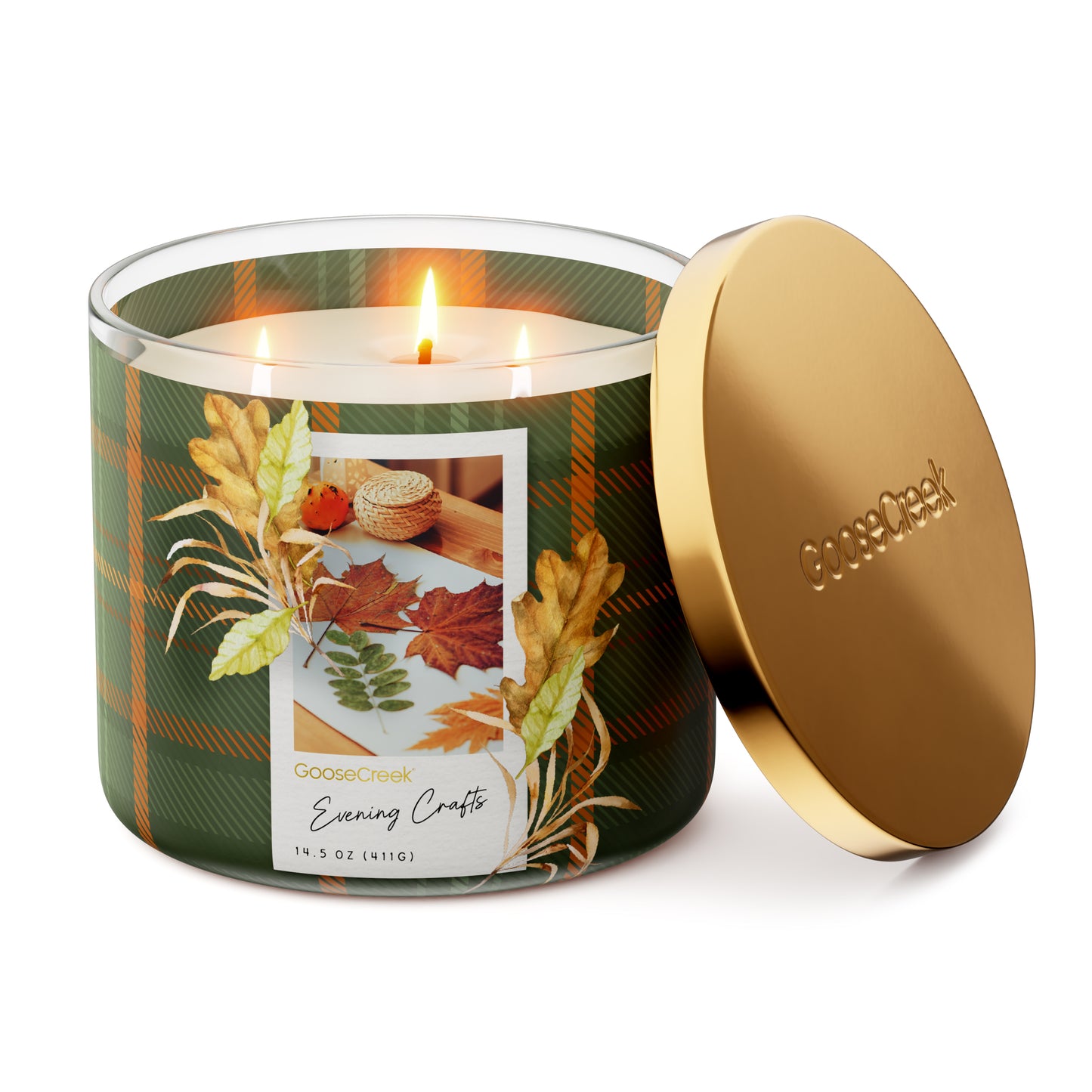Evening Crafts 3-Wick Candle