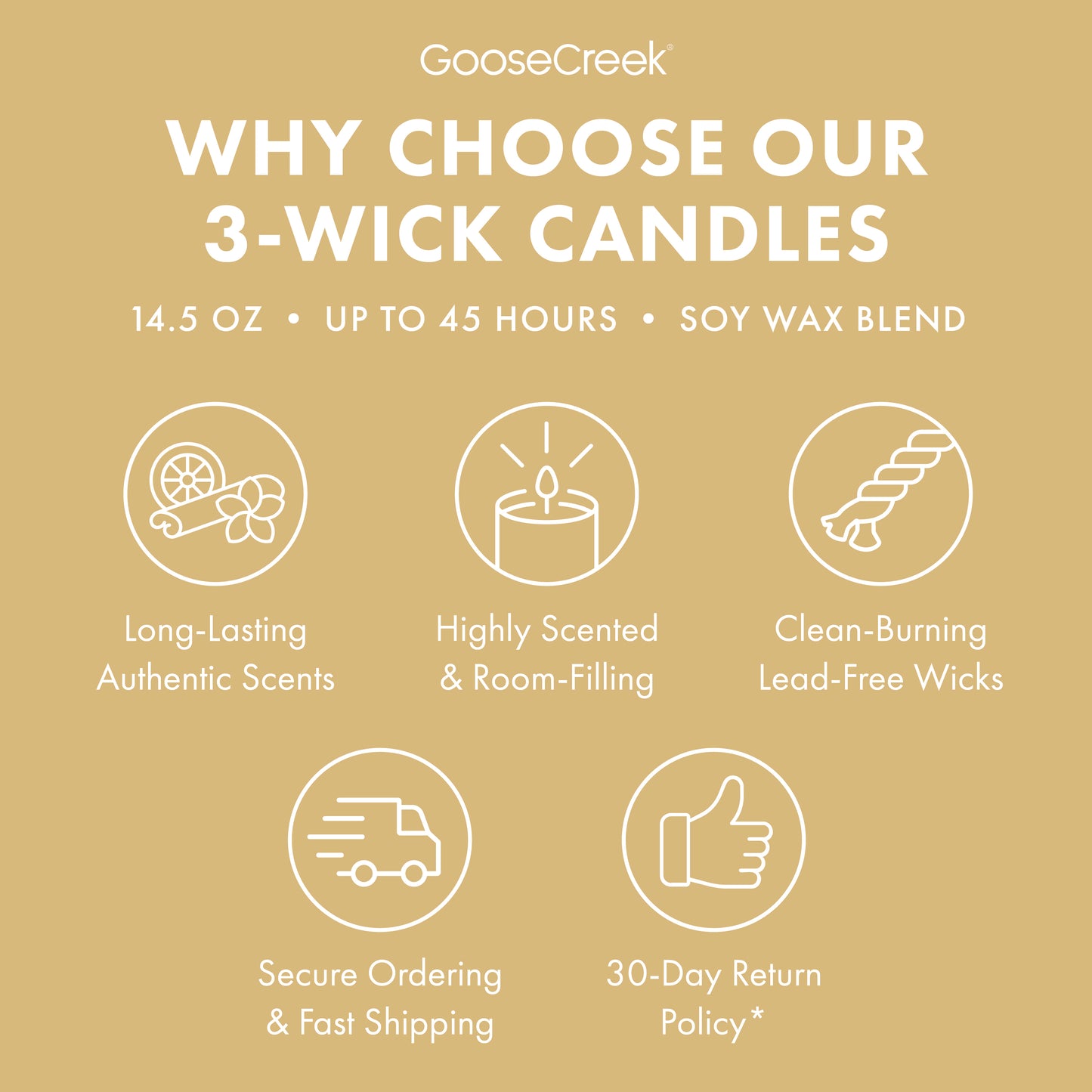 Fall Front Porch 3-Wick Candle