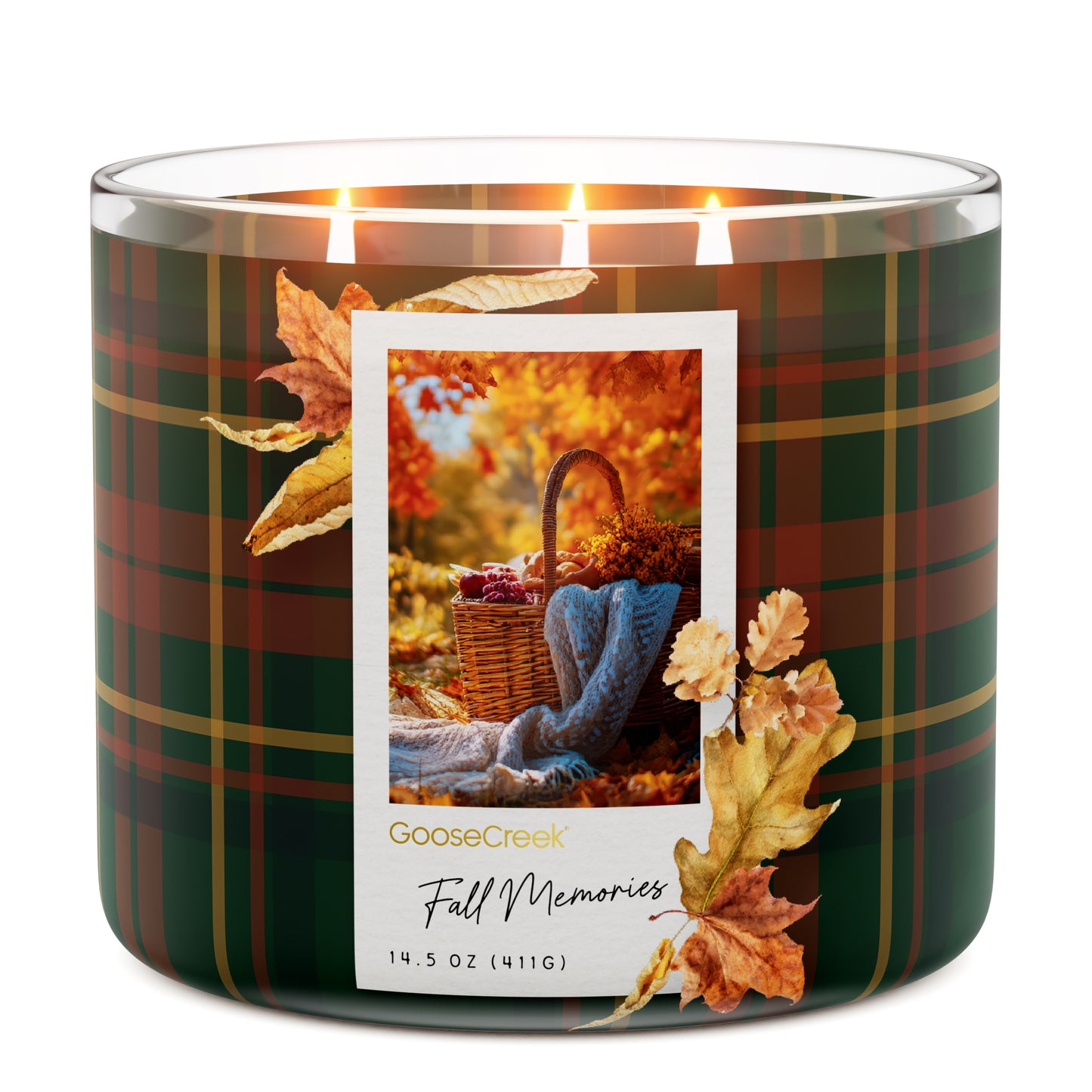 Fall Memories 3-Wick Candle