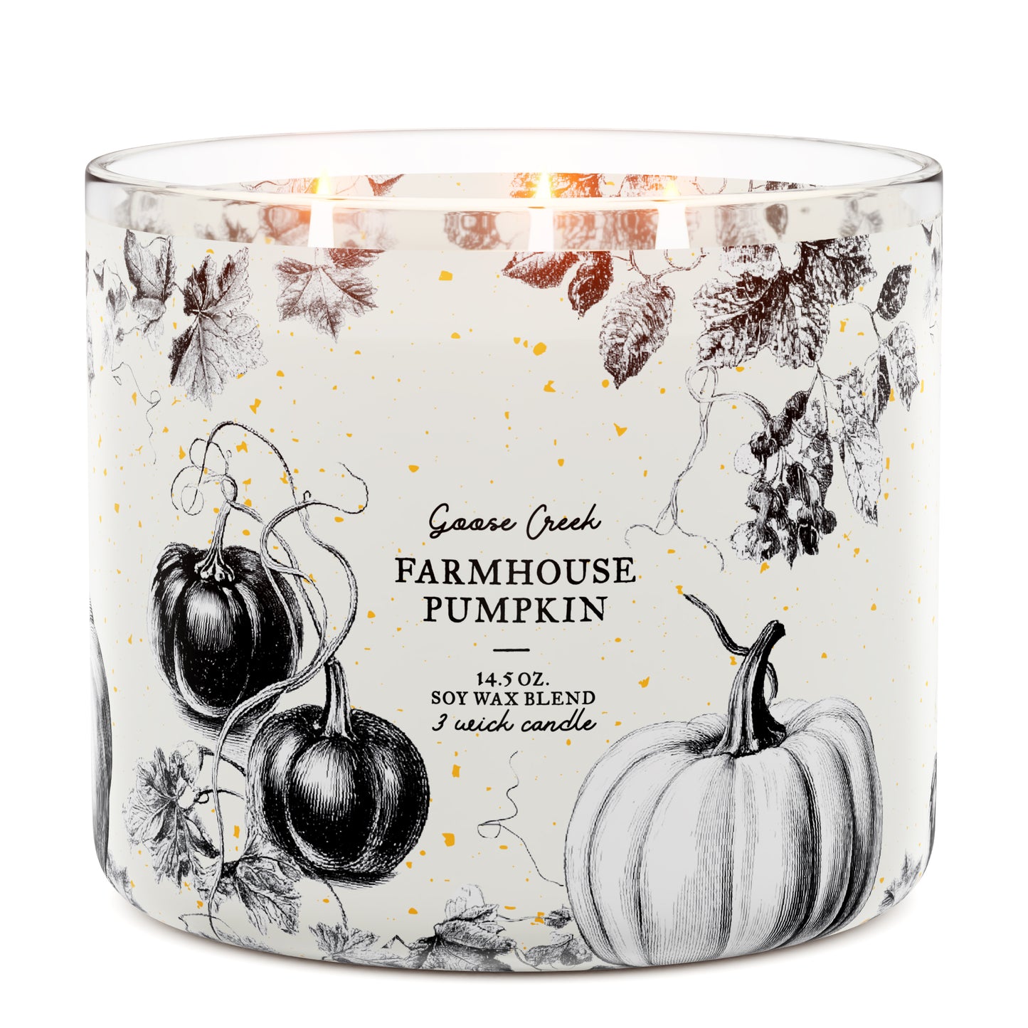 Farmhouse Pumpkin 3-Wick Candle