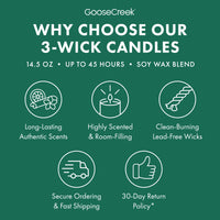 Festive Fir 3-Wick Candle