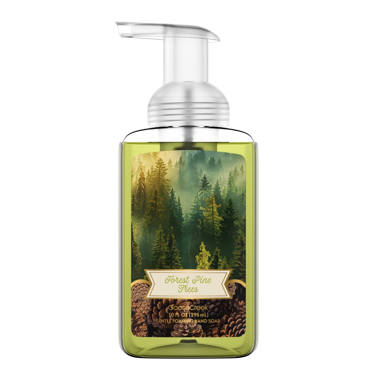 Forest Pine Trees Lush Foaming Hand Soap