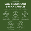 Load image into Gallery viewer, Forest Pine Trees 3-Wick Candle
