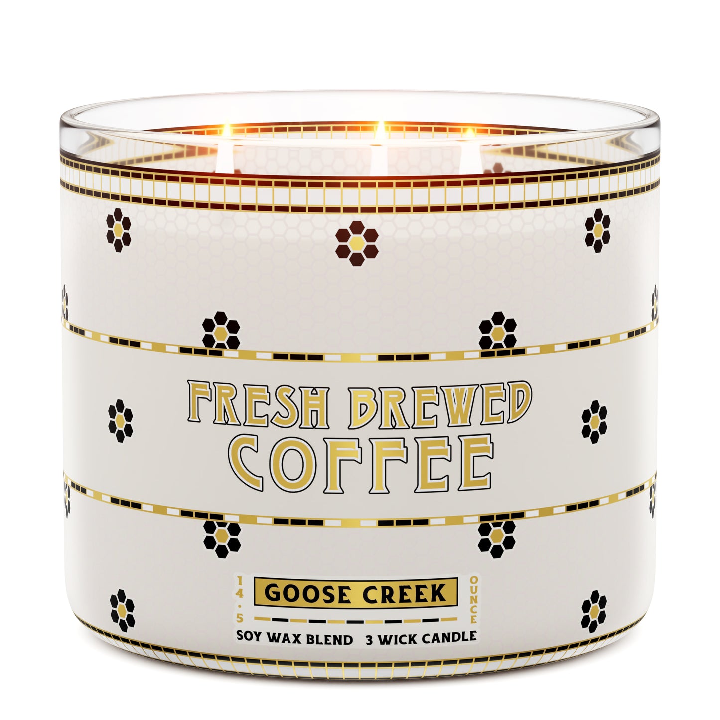 Fresh Brewed Coffee 3-Wick Candle
