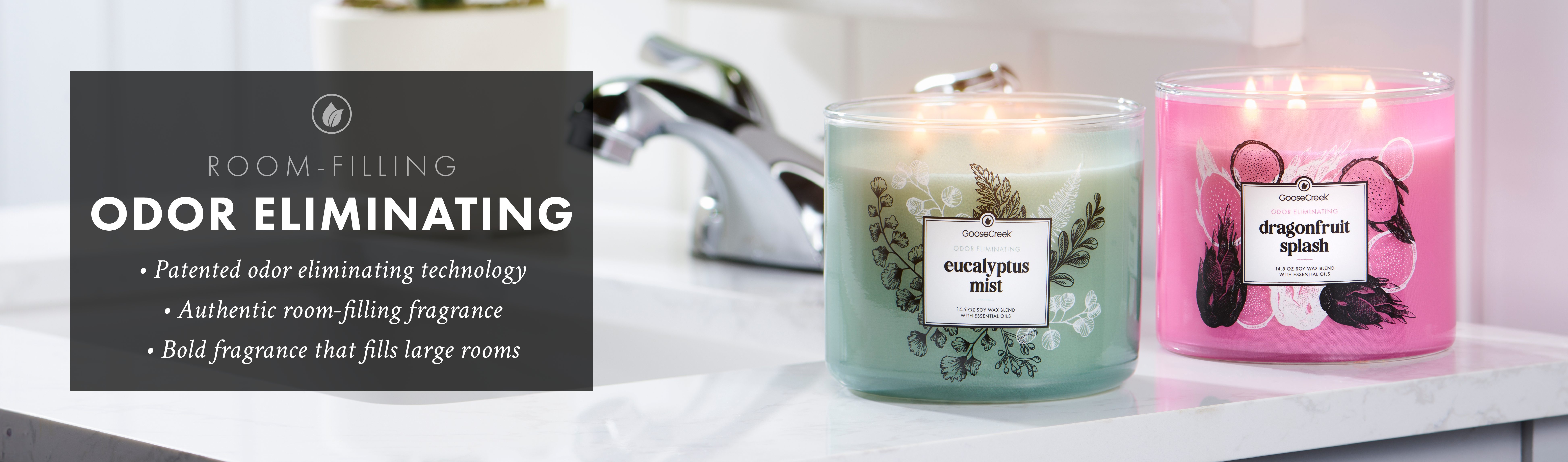 Odor Eliminating Candles – Goose Creek Candle