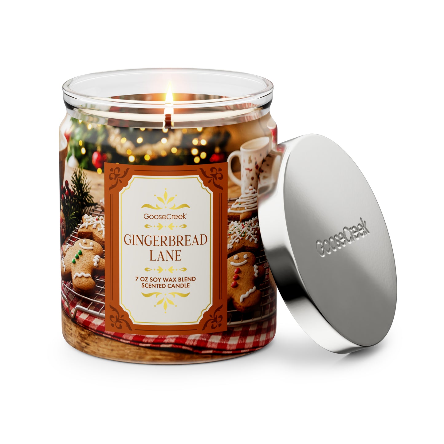 Gingerbread Lane 7oz Single Wick Candle