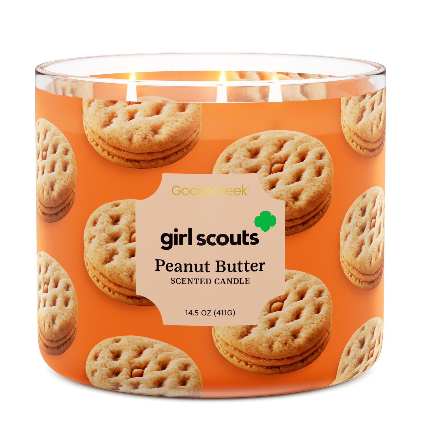 Girl Scout Peanut Butter 3-Wick Candle