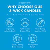 Girl Scout Trefoils™ 3-Wick Candle