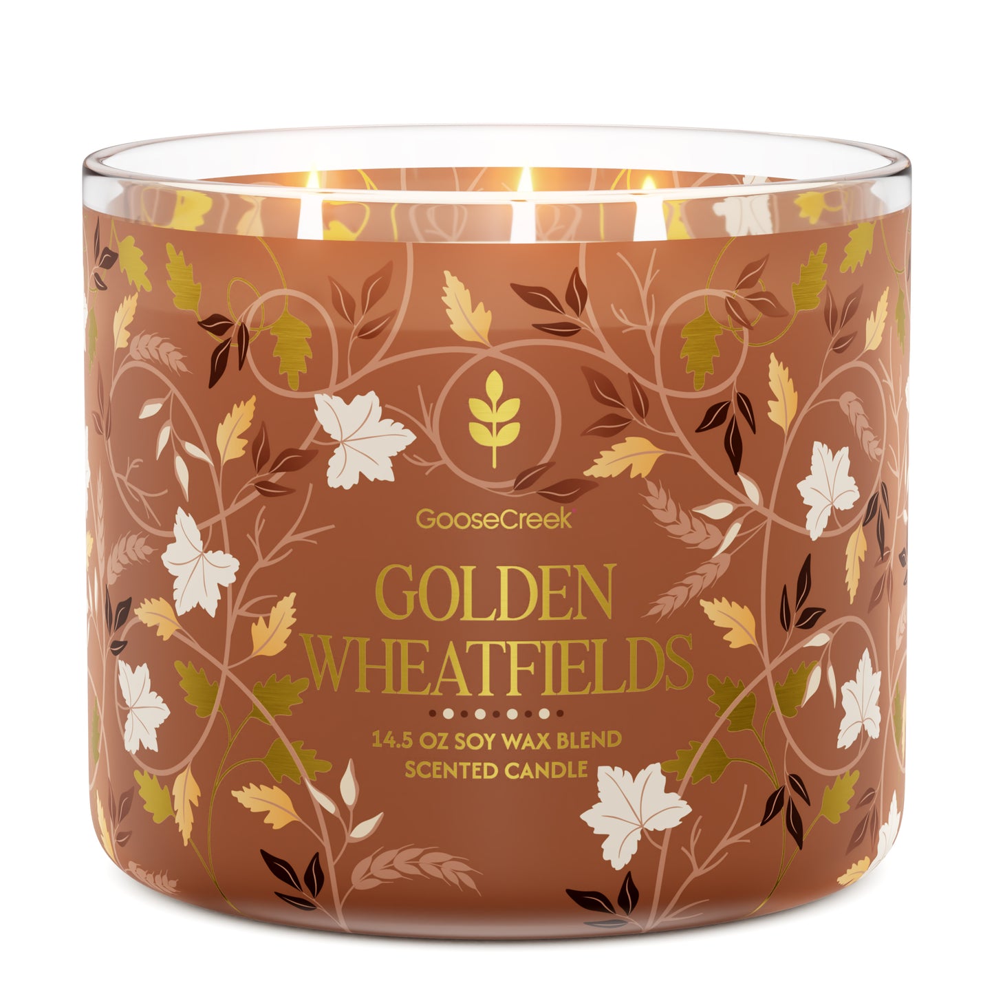 Golden Wheatfields 3-Wick Candle