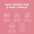 Load image into Gallery viewer, Guava Clouds 3-Wick Candle
