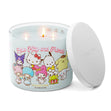 Load image into Gallery viewer, Hello Kitty &amp;amp; Friends 3-Wick Candle
