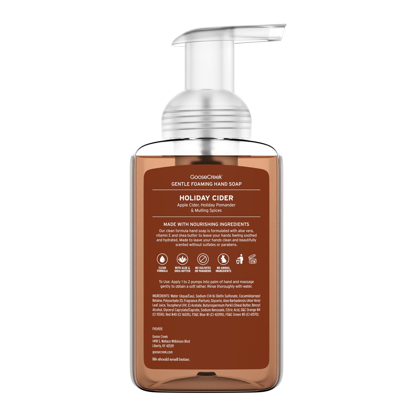 Holiday Cider Lush Foaming Hand Soap