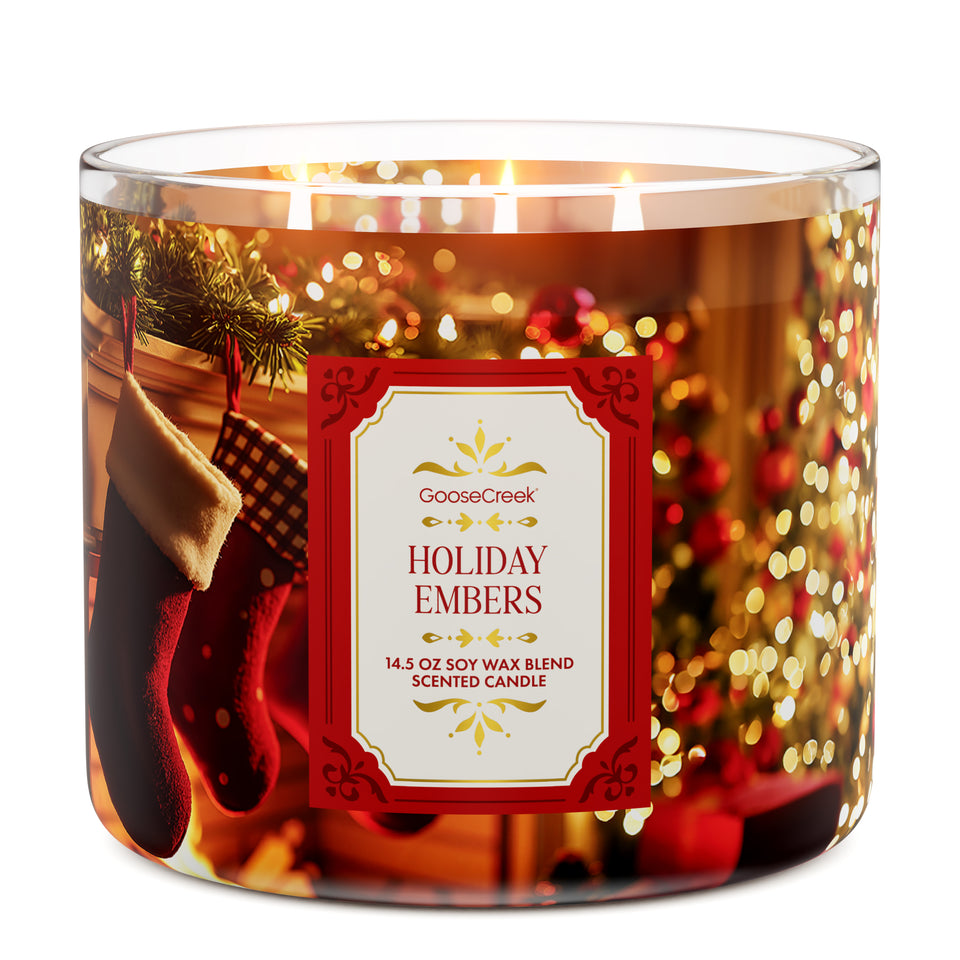 Holiday Embers 3-Wick Candle