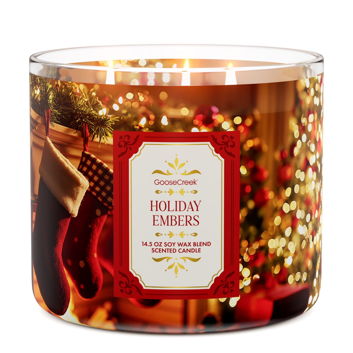 Holiday Embers 3-Wick Candle