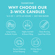Load image into Gallery viewer, Holiday Rum Cake 3-Wick Candle

