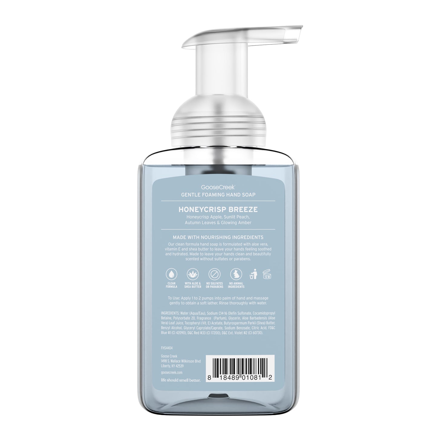 Honeycrisp Breeze Lush Foaming Hand Soap