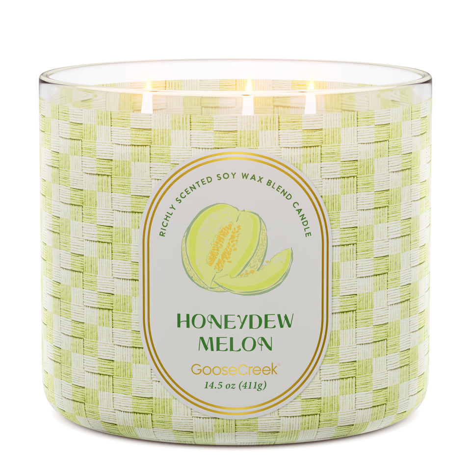 Honeydew Melon 3-Wick Candle